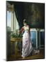 Watering Flowers-Auguste Toulmouche-Mounted Giclee Print