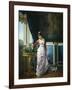 Watering Flowers-Auguste Toulmouche-Framed Giclee Print