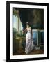 Watering Flowers-Auguste Toulmouche-Framed Giclee Print