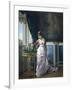 Watering Flowers-Auguste Toulmouche-Framed Giclee Print