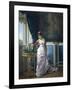 Watering Flowers-Auguste Toulmouche-Framed Giclee Print