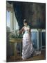 Watering Flowers-Auguste Toulmouche-Mounted Giclee Print