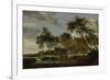 Watering Place-Salomon van Ruysdael-Framed Premium Giclee Print