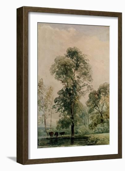 Watering Place-Peter De Wint-Framed Giclee Print