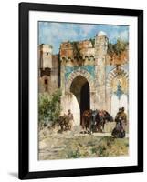 Watering the Horses, 1880-Alberto Pasini-Framed Giclee Print