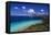 Waterlemon Bay Panorama St John Virgin Islands-George Oze-Framed Stretched Canvas