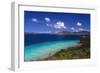 Waterlemon Bay Panorama St John Virgin Islands-George Oze-Framed Photographic Print