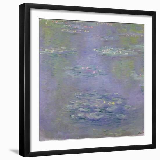 Waterlilies, 1903-Claude Monet-Framed Giclee Print