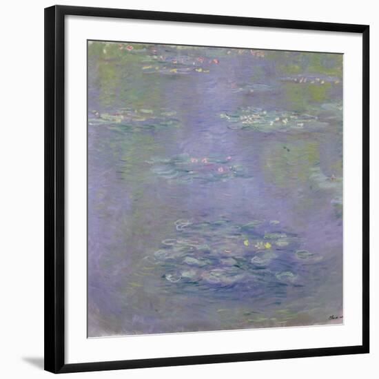 Waterlilies, 1903-Claude Monet-Framed Giclee Print