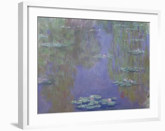 Waterlilies, 1903-Claude Monet-Framed Giclee Print