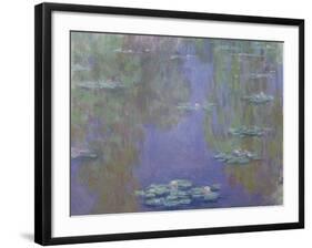 Waterlilies, 1903-Claude Monet-Framed Giclee Print