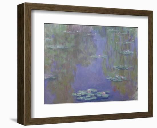 Waterlilies, 1903-Claude Monet-Framed Giclee Print