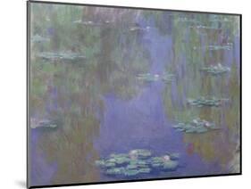 Waterlilies, 1903-Claude Monet-Mounted Giclee Print