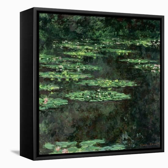 Waterlilies, 1904-Claude Monet-Framed Stretched Canvas