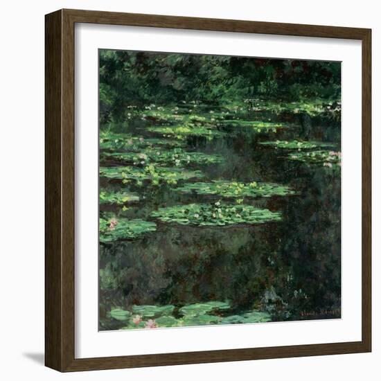 Waterlilies, 1904-Claude Monet-Framed Giclee Print