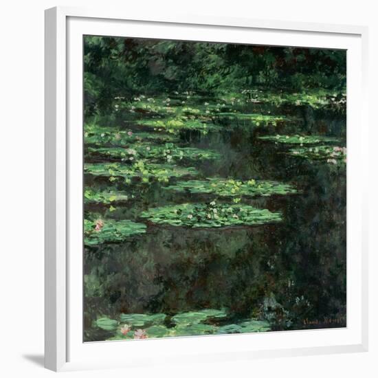 Waterlilies, 1904-Claude Monet-Framed Giclee Print