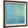 Waterlilies, 1906 (Oil on Canvas)-Claude Monet-Framed Giclee Print