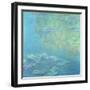 Waterlilies, 1906 (Oil on Canvas)-Claude Monet-Framed Giclee Print