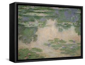 Waterlilies, 1906-Claude Monet-Framed Stretched Canvas