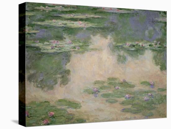 Waterlilies, 1906-Claude Monet-Stretched Canvas