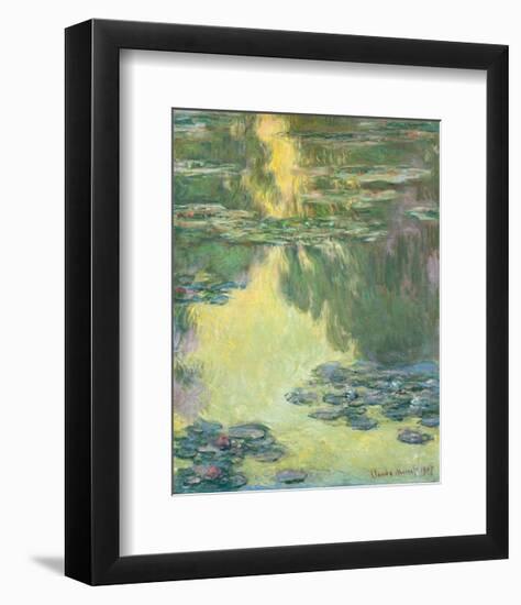 Waterlilies, 1907-Claude Monet-Framed Art Print