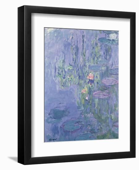 Waterlilies, 1907-Claude Monet-Framed Premium Giclee Print