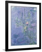 Waterlilies, 1907-Claude Monet-Framed Giclee Print