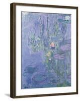 Waterlilies, 1907-Claude Monet-Framed Giclee Print