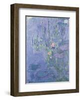 Waterlilies, 1907-Claude Monet-Framed Giclee Print