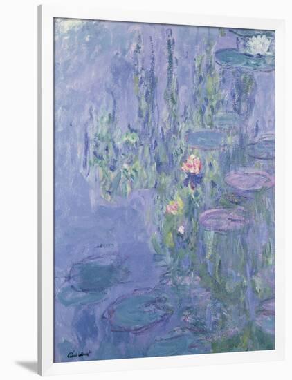 Waterlilies, 1907-Claude Monet-Framed Giclee Print