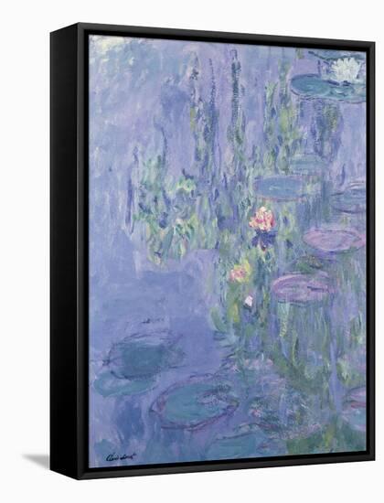 Waterlilies, 1907-Claude Monet-Framed Stretched Canvas