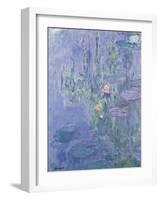 Waterlilies, 1907-Claude Monet-Framed Giclee Print