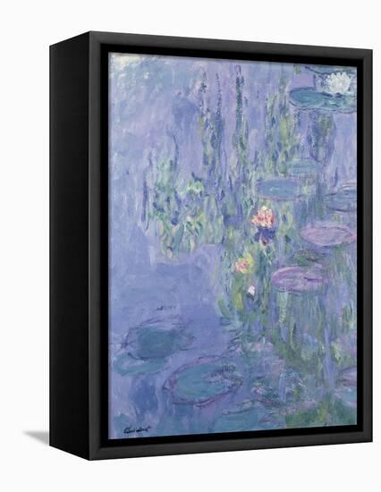 Waterlilies, 1907-Claude Monet-Framed Stretched Canvas