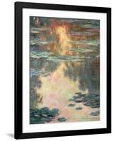 Waterlilies, 1907-Claude Monet-Framed Giclee Print