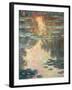 Waterlilies, 1907-Claude Monet-Framed Giclee Print