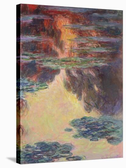 Waterlilies, 1907-Claude Monet-Stretched Canvas