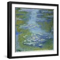 Waterlilies, 1907-Claude Monet-Framed Giclee Print