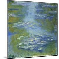 Waterlilies, 1907-Claude Monet-Mounted Giclee Print