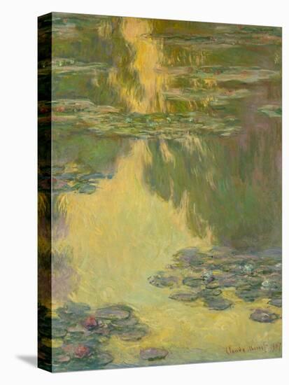 Waterlilies, 1907-Claude Monet-Stretched Canvas