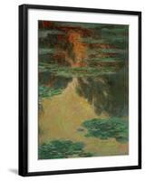 Waterlilies, 1907-Claude Monet-Framed Giclee Print