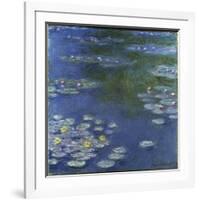 Waterlilies, 1908-Claude Monet-Framed Giclee Print