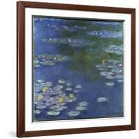 Waterlilies, 1908-Claude Monet-Framed Giclee Print