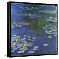 Waterlilies, 1908-Claude Monet-Framed Stretched Canvas
