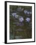 Waterlilies, 1914-17 (Detail)-Claude Monet-Framed Giclee Print