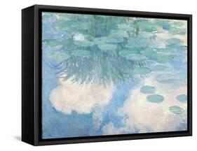 Waterlilies, 1914-17-Claude Monet-Framed Stretched Canvas