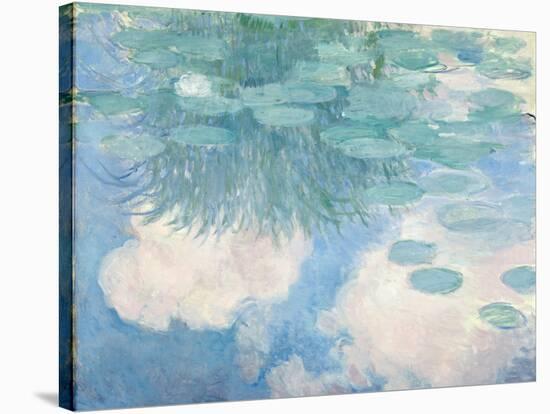 Waterlilies, 1914-17-Claude Monet-Stretched Canvas