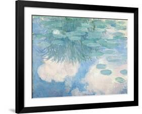 Waterlilies, 1914-17-Claude Monet-Framed Giclee Print