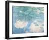 Waterlilies, 1914-17-Claude Monet-Framed Giclee Print