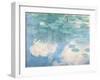 Waterlilies, 1914-17-Claude Monet-Framed Giclee Print