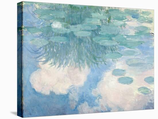 Waterlilies, 1914-17-Claude Monet-Stretched Canvas